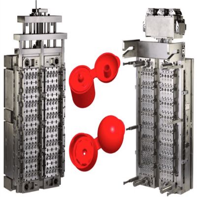 64-Cavity VMU Cap with In Mold Closing